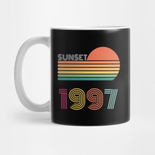 Sunset Retro Vintage 1997 Mug